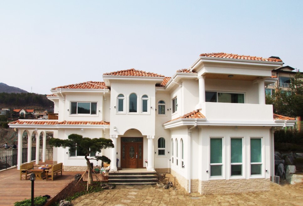 지중해 경기 수지 신봉 78평형 목조주택